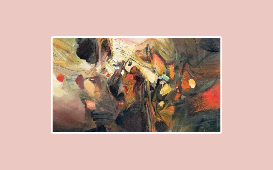 Chu Ten Chun, huile sur toile