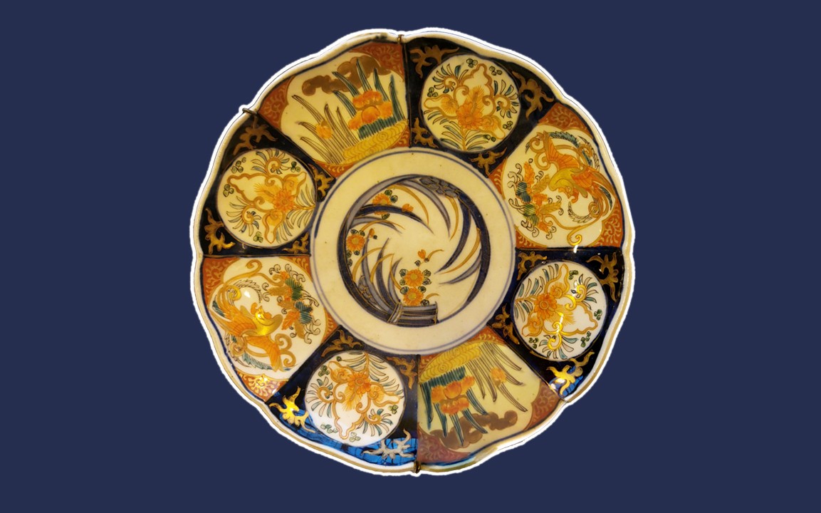 Assiette Imari