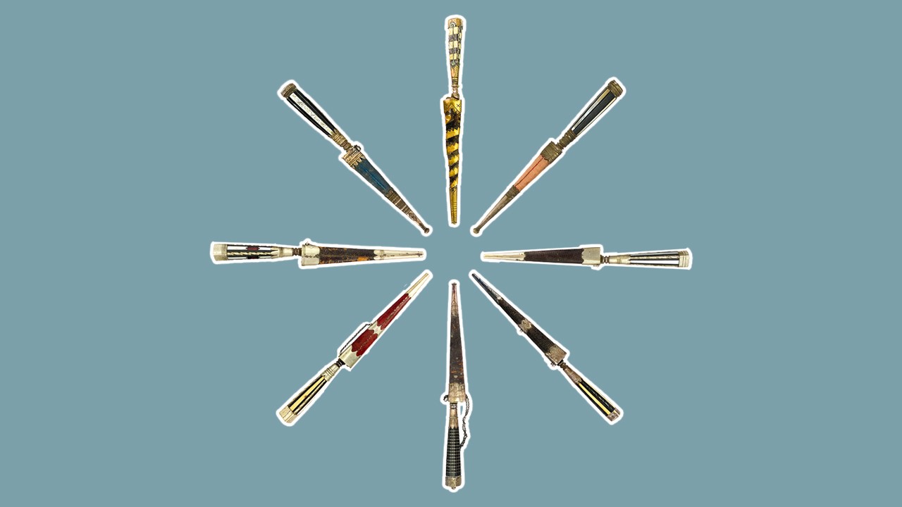 Ensemble de stylets Corse vendus aux enchères